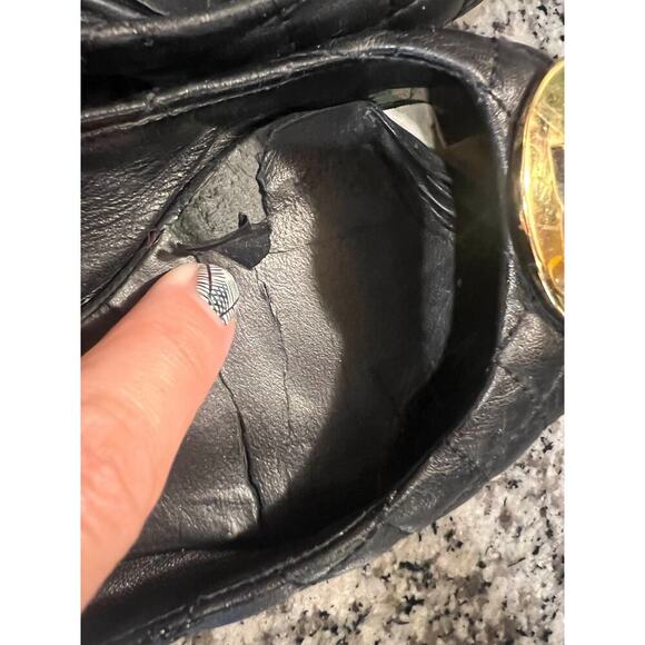 Tory Burch Quilted Flats - Picture 7 of 8